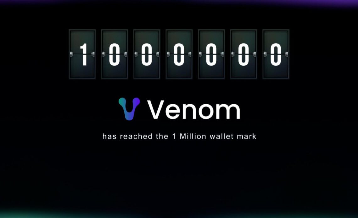 Venom Blockchain Surpasses One Million Registered Wallets in Record Time