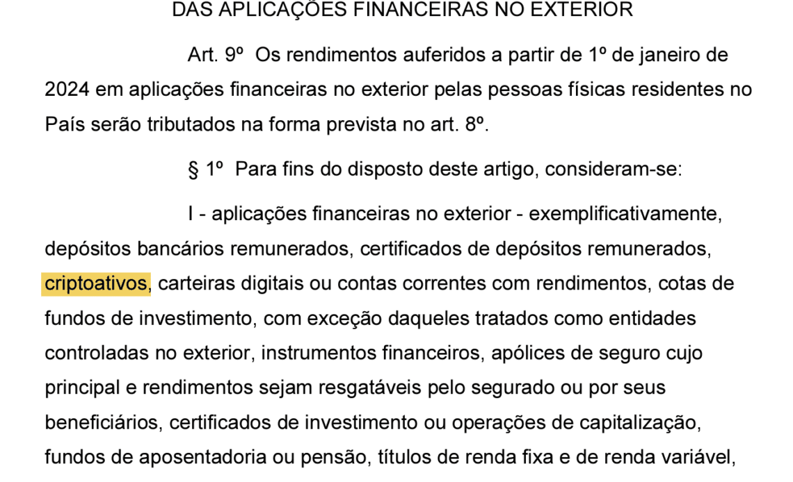 Brazil's Congress moves to levy higher taxes on cryptocurrencies