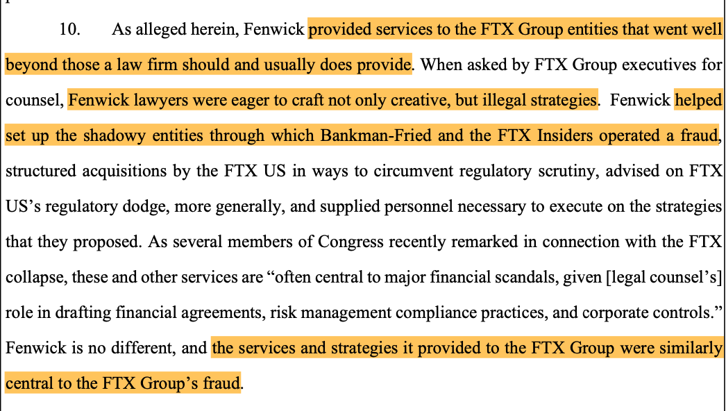 FTX’s former law firm hit with lawsuit alleging it set up ‘shadowy entities’