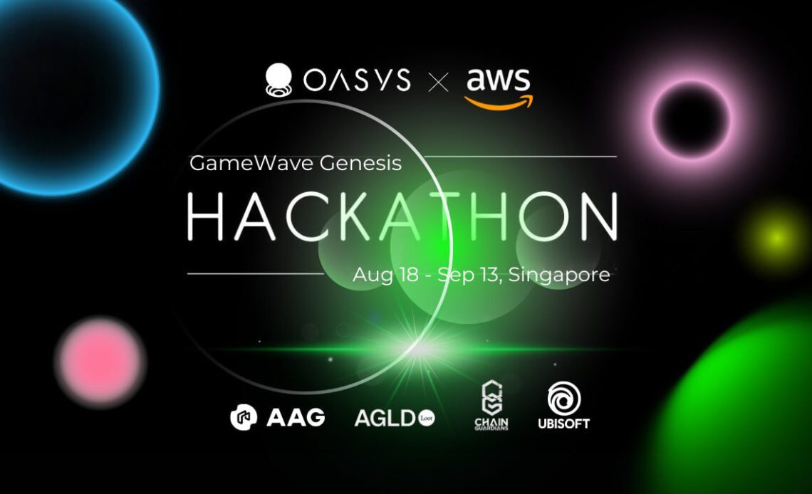 Oasys and AWS Unveil Web 3.0 Gaming Hackathon With the Support of Ubisoft and Leading Web 3.0 Brands