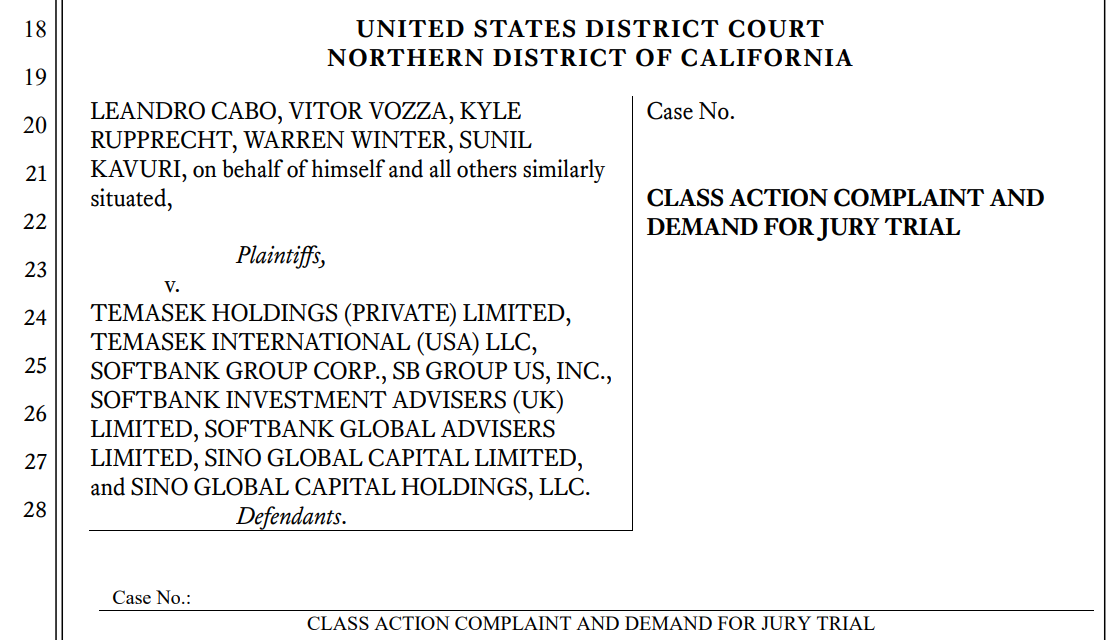 Temasek, Sequoia Capital, Softbank and 15 VCs face lawsuit for “abating” FTX fraud