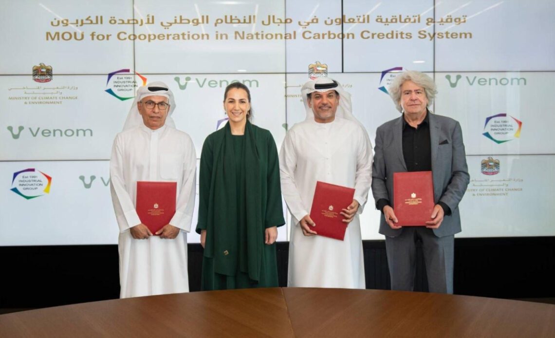 Venom Foundation Partners With the UAE Government To Launch National Carbon Credit System