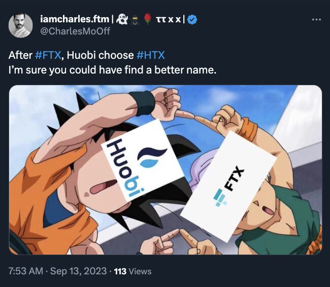 Huobi’s new name HTX raises community eyebrows