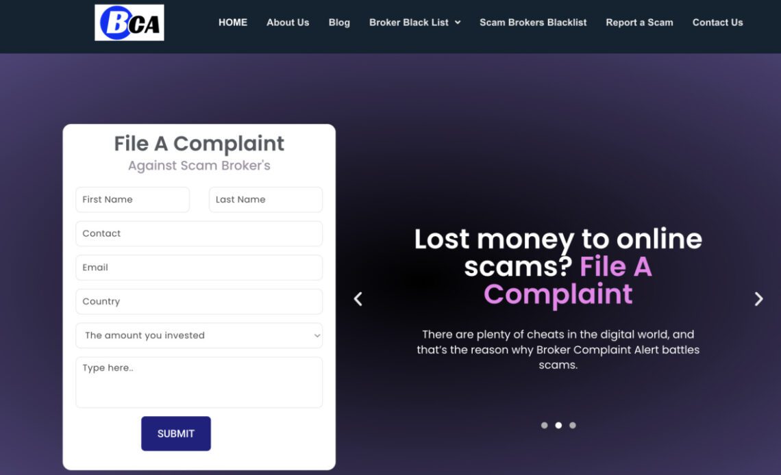 Broker Complaint Alert (BCA) Marks Three Years of Successful Crypto Scam Recovery, Bringing Hope to Victims Worldwide