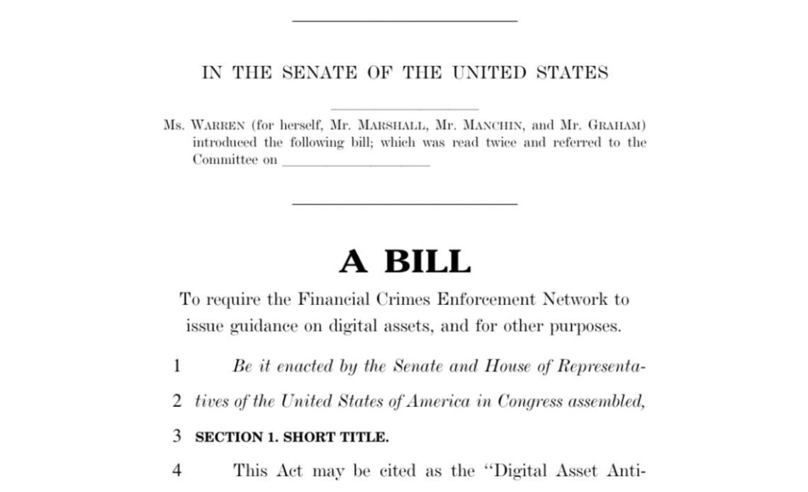 Warren’s surveillance legislation is tailor-made to help big banks