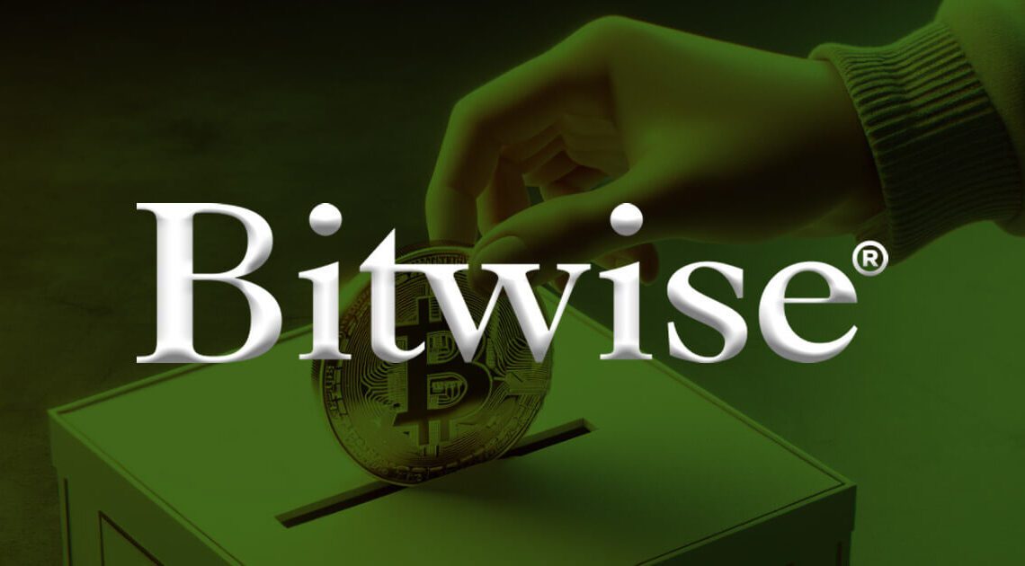 Bitwise's Bitcoin ETF receives BTC donations following transparency move