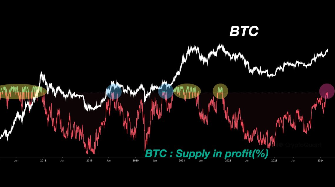 Bitcoin Supply In Profit