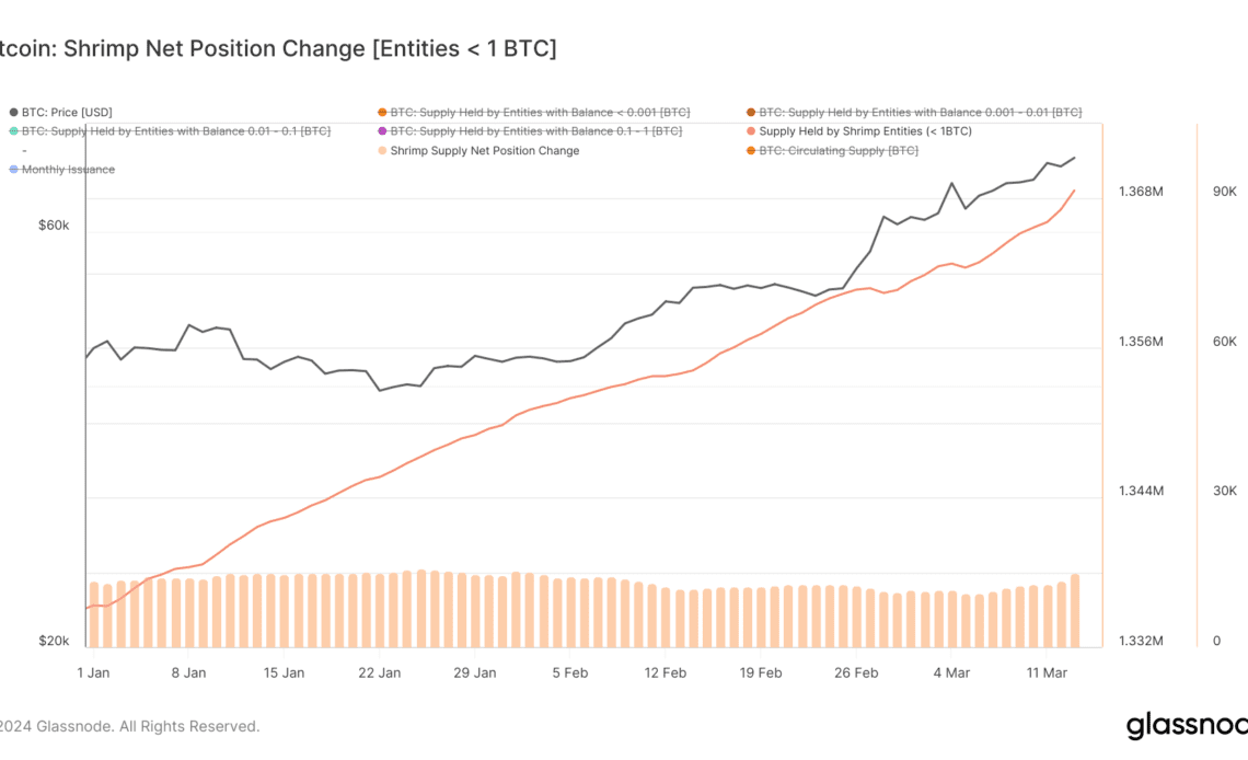 bitcoin shrimp net position change ytd