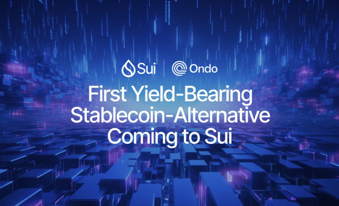 Ondo USDY Treasuries Token Now Available on Sui