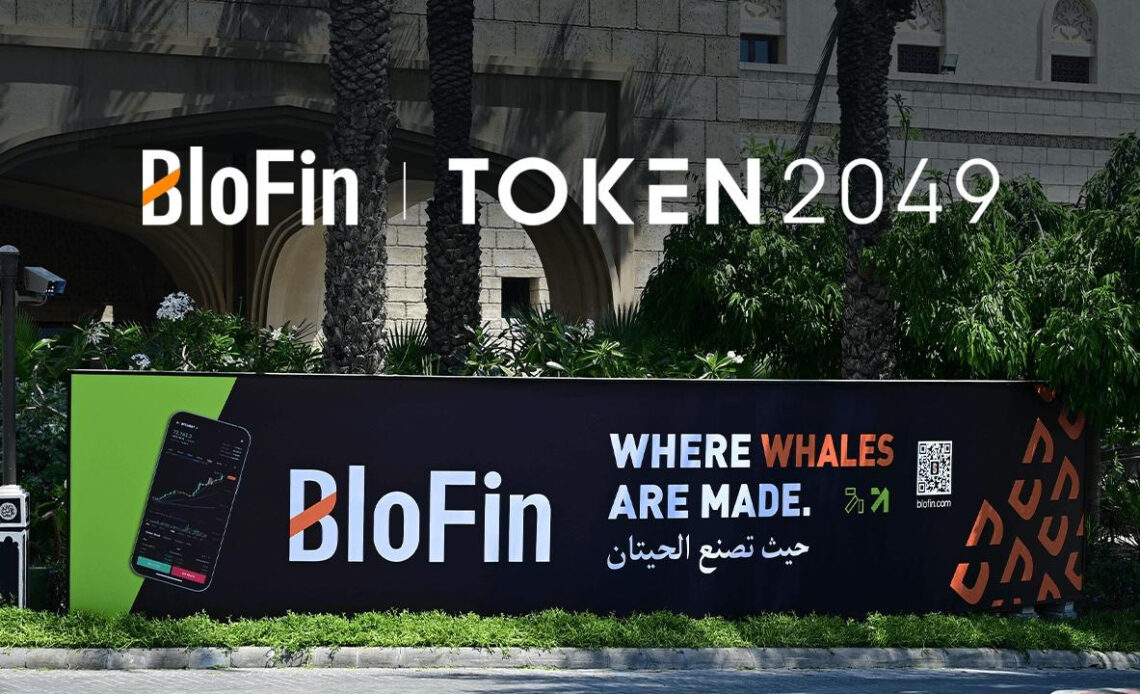 BloFin Sponsors TOKEN2049 Dubai and Celebrates the Side Event, WhalesNight Afterparty 2024