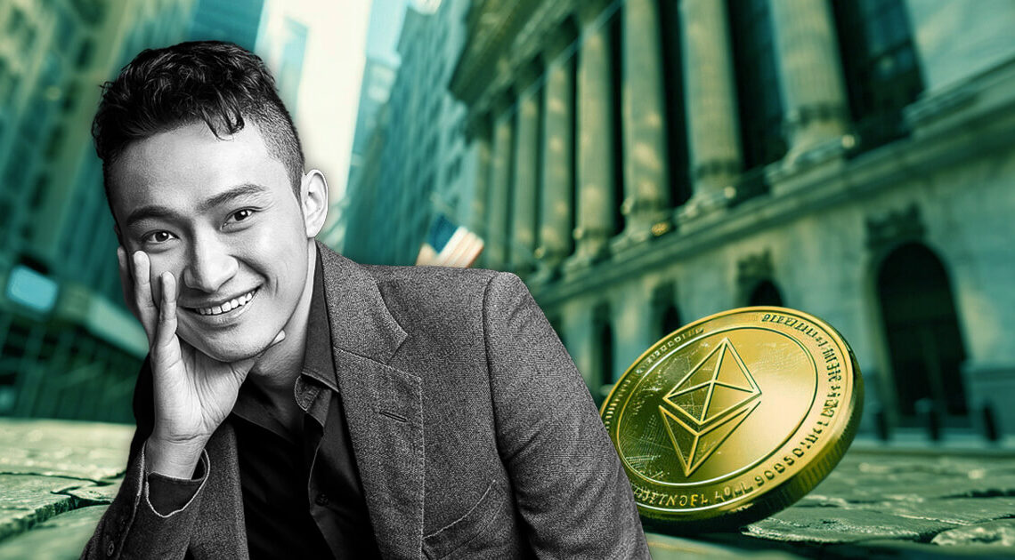 Justin Sun predicts SEC rejection of Ethereum ETF in May, citing need for crypto education
