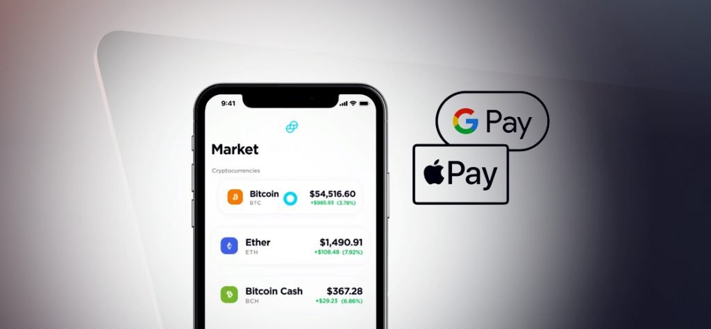 Gemini Users Can Now Buy Crypto with Apple Pay and Google Pay