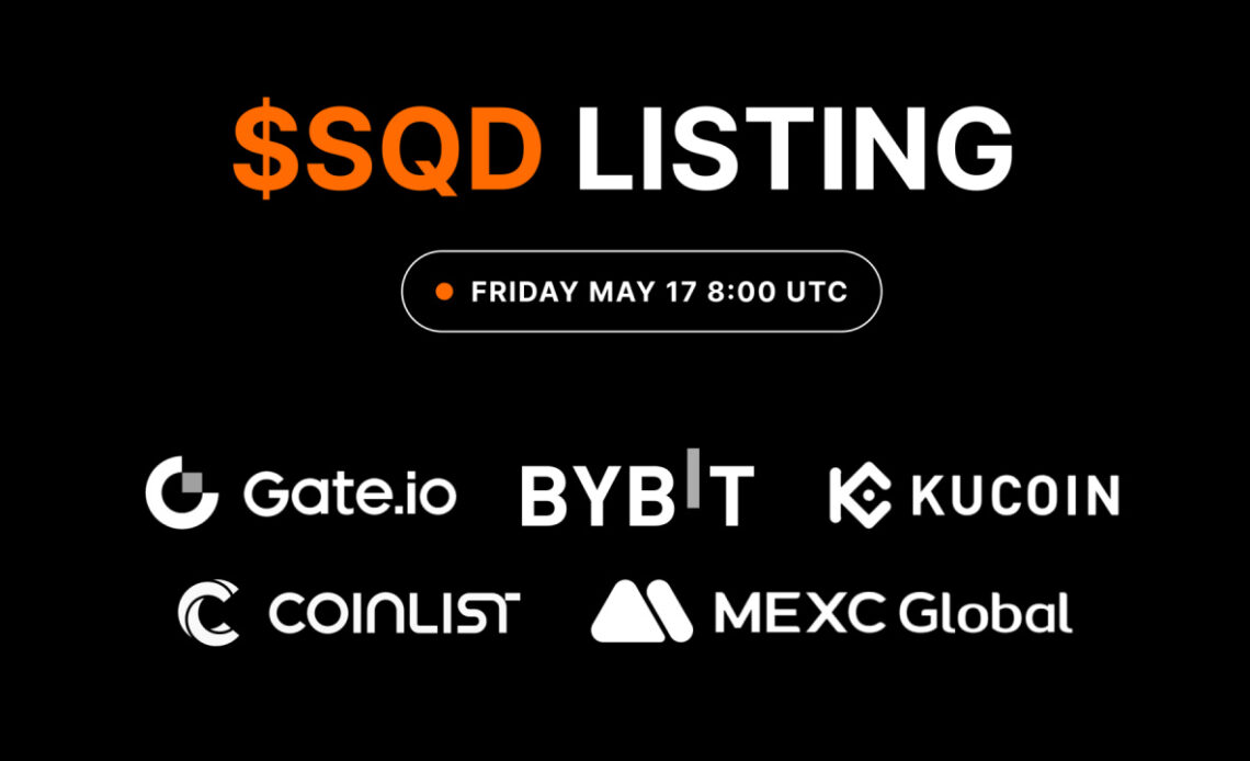 Subsquid SQD Token Lists on Multiple Global Crypto Exchanges After Funding Announcement
