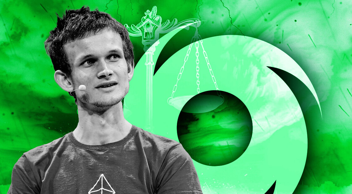 Vitalik Buterin donates over $100,000 to Tornado Cash developers' legal defense