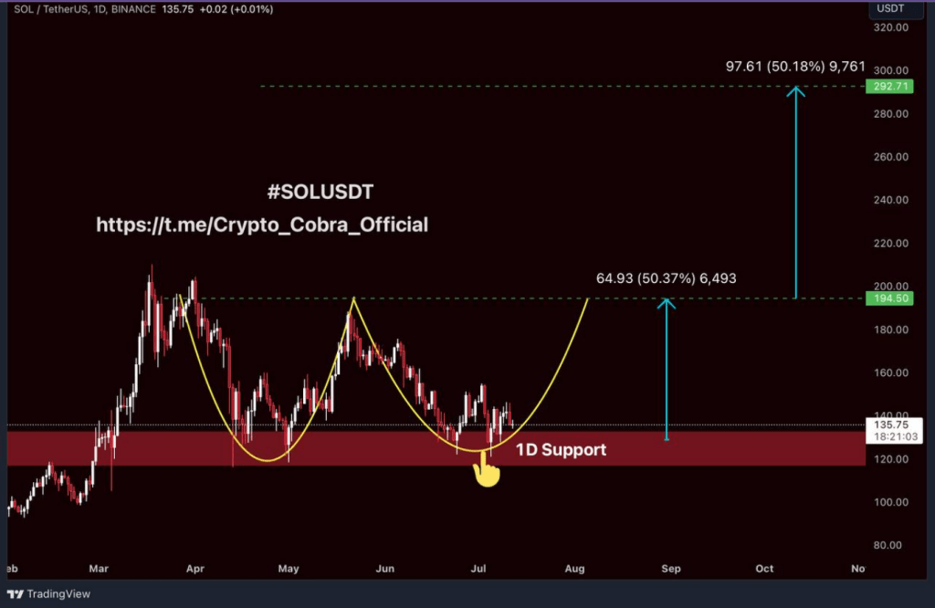 Analysts Unanimous: Solana (SOL) To Soar 100%