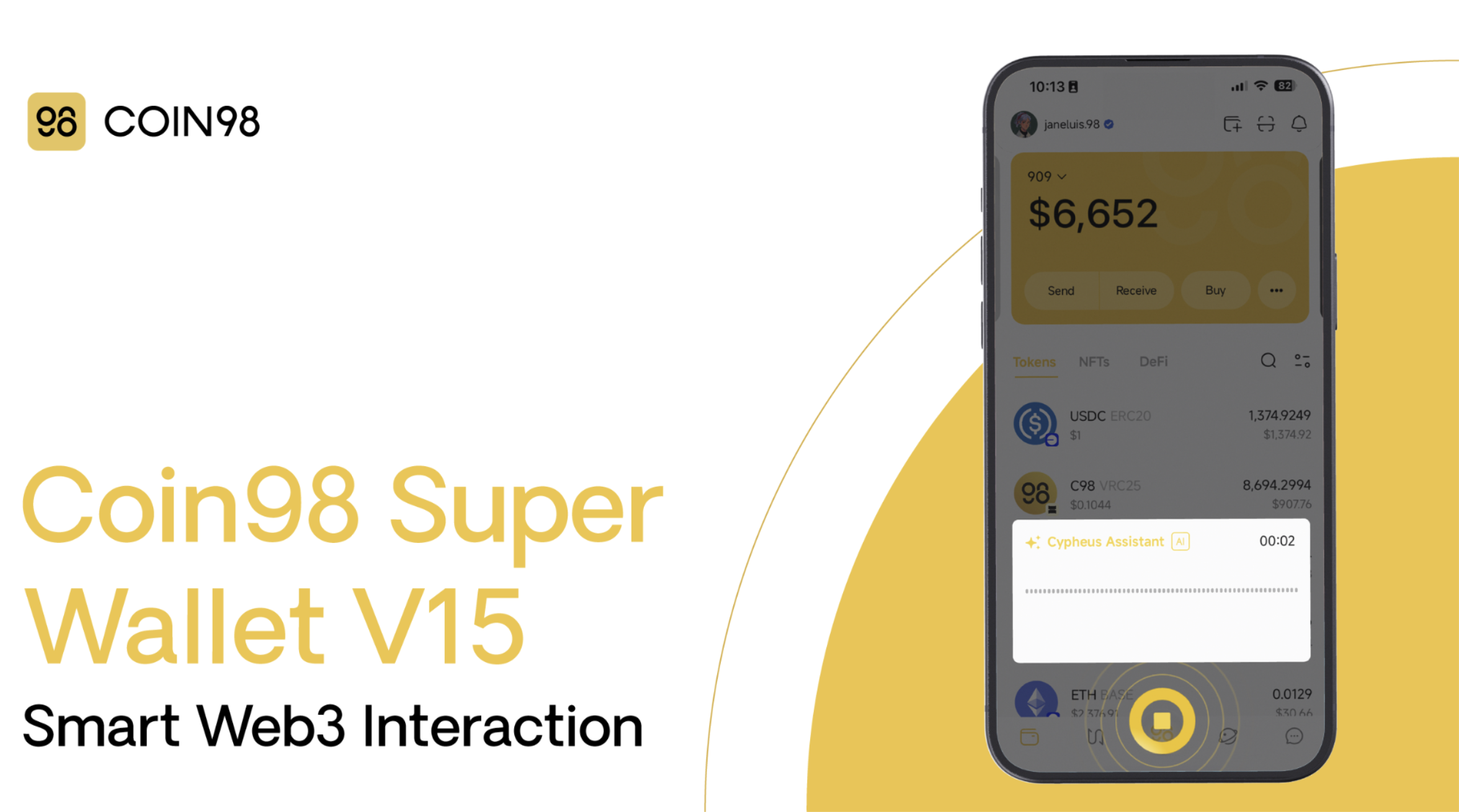 Coin98 Super Wallet Launches Version 15, Adding AI and On-Chain Chat for Smart Web 3.0 Interaction