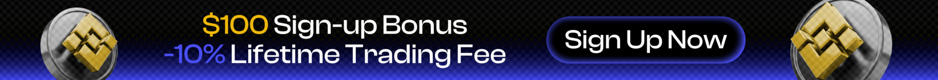 Binance Banner Ads - 700x60